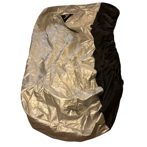 Black and Silver Motorcycle Cover - Picture 2 of 6